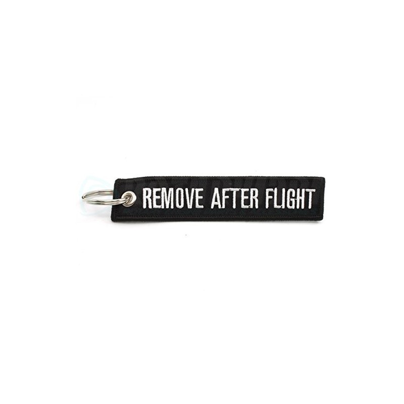 Rotary13B1 Remove After Flight - Keychain - Black