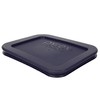Pyrex 7213-PC 1.9 Cup Dark Blue Rectangle Plastic Food Storage