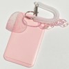 Tivleed Acrylic Kpop Photocard Holder with Heart/Star Pendant Keychain, 2