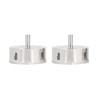 2 Pcs Hole Saw Drill Bit Coating Uniformity Wearproof Incision