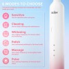 SEJOY Sonic Electric Toothbrush Rechargeable With 8 Brush Heads 6
