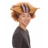 HPO Unisex Musical Brown & White Cats Wig, Premium Breathable
