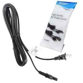 HQRP AC Power Cord Compatible with HP Officejet 2620 4400 4500 4575 5605 6000 6210 6301 6305 6500 6600 6700 Printer Mains Cable, UL Listed