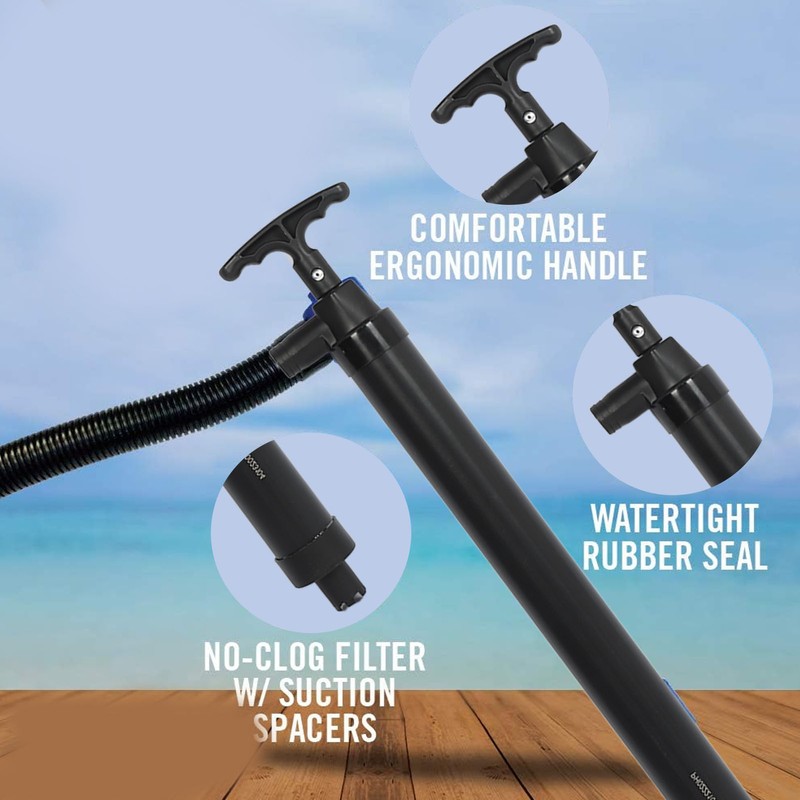 Hand Water Pump Highly Efficient Multifunctional Wear Resistant Manual Bilge