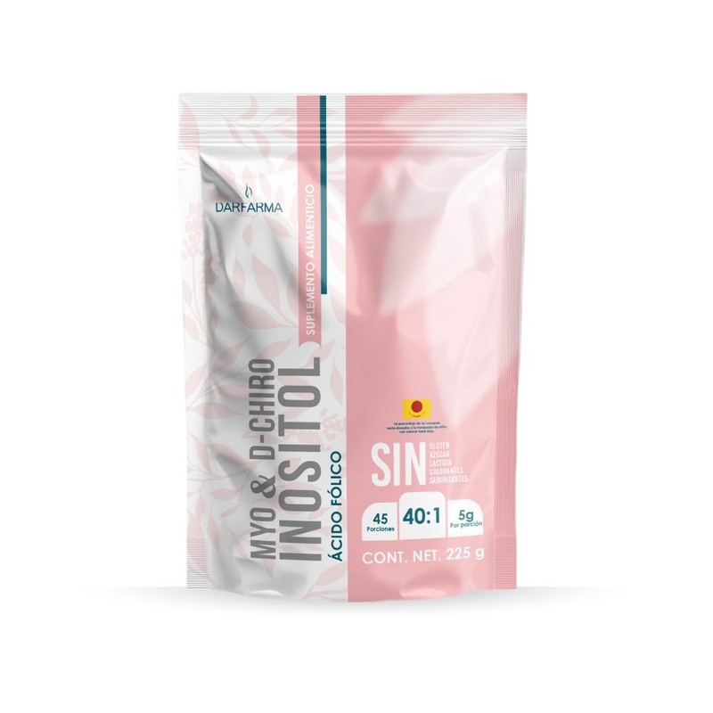 Myo & D-Chiro Inositol con Ácido Fólico 225 g