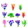 CousDUoBe Artificial Aquatic Plants Small Aquarium Plants Artificial Fish Tank
