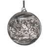 Sienna Glass Engagement Friendship Ball – 10cm Handcrafted Silver Glass