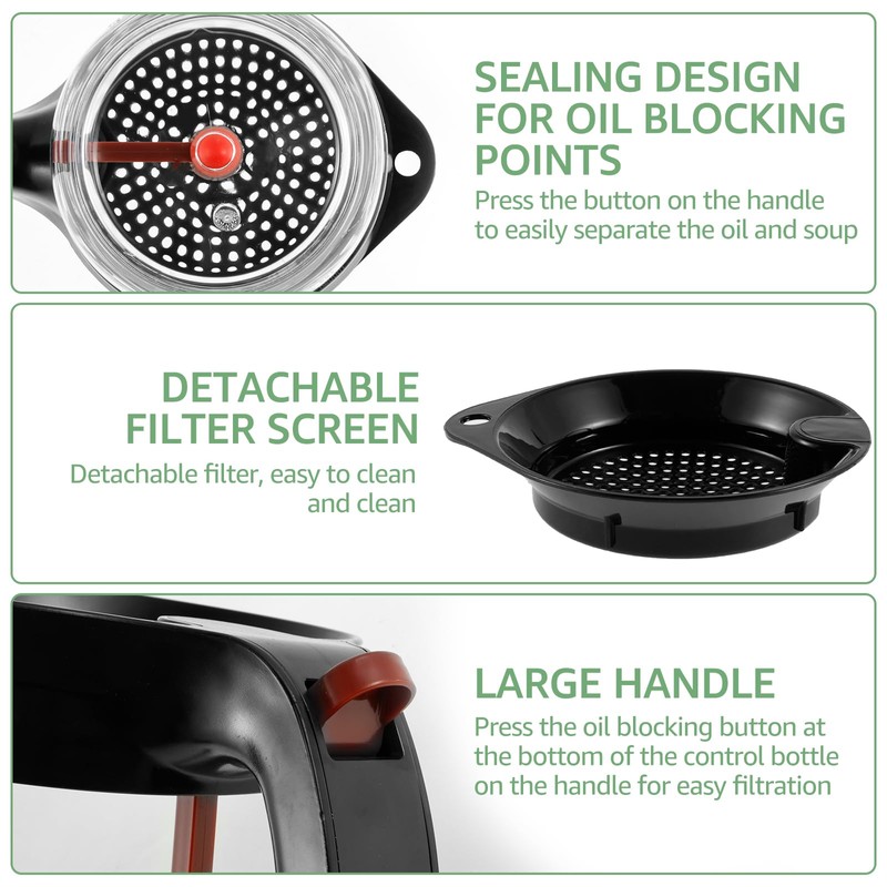 Fat Separator, Fat Strainer, Fat Separator with Bottom Release，Plastic Fat