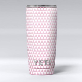 Design Skinz The Micro Pink Polka Dots - Skin Decal Vinyl Wrap Kit Compatible with The Yeti Rambler Cooler Tumbler Cups