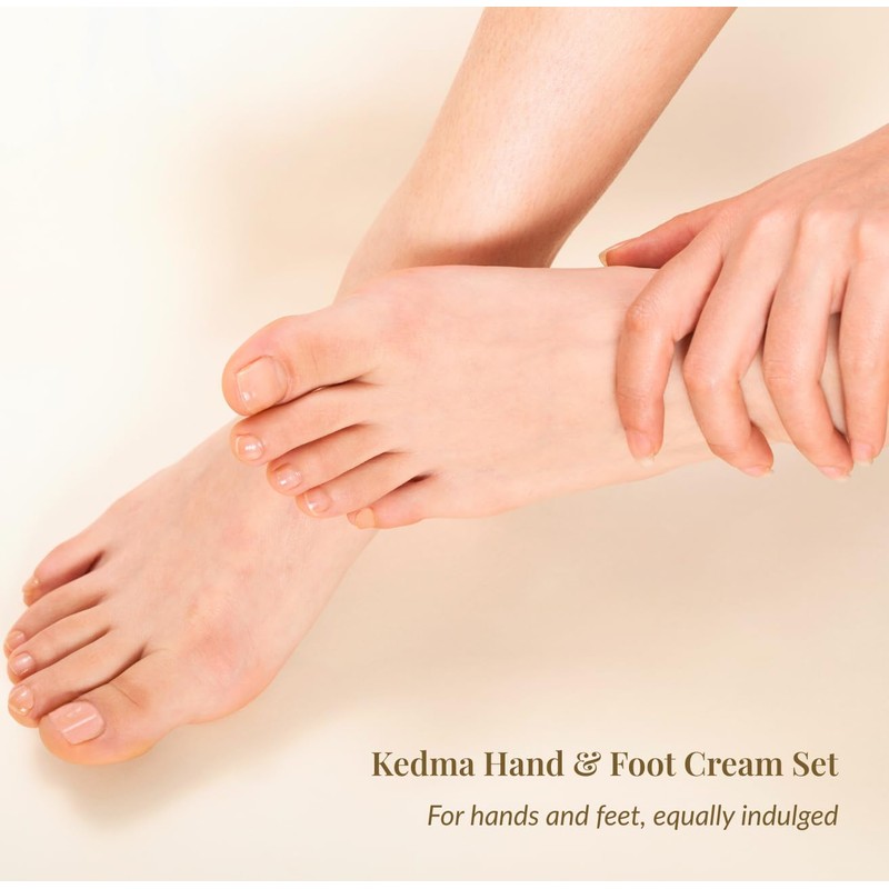 KEDMA Hand & Foot Cream Set – Daily Moisturizing Creams