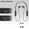 Sony kabellose WI-C100 In-Ear-Kopfhörer (bis zu 25 Stunden Akkulaufzeit, optimiert