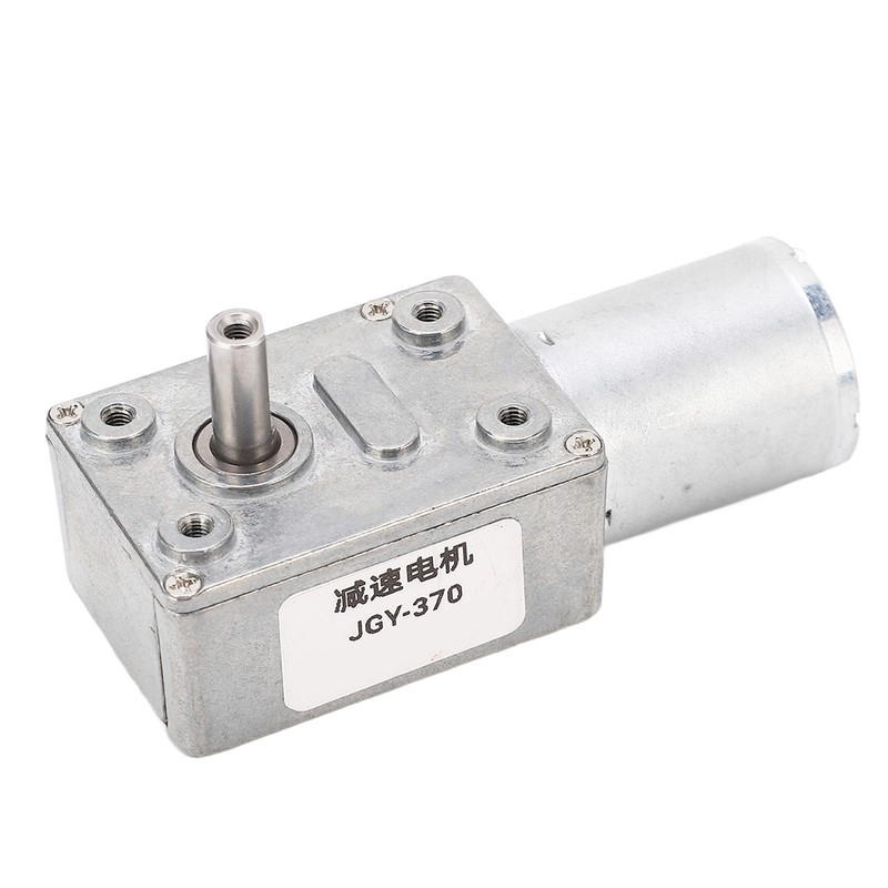 Gear Motor 4‑25kg·cm 12mm Shaft Self Locking Reversible DC 24V