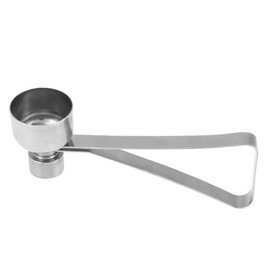 Cortador para Huevo Cortador de Cáscara de Huevo Acero Inoxidable Abridor Limpio Herramienta de Cocina de Galleta Para Eliminar Cáscaras de Huevo Duro(S)