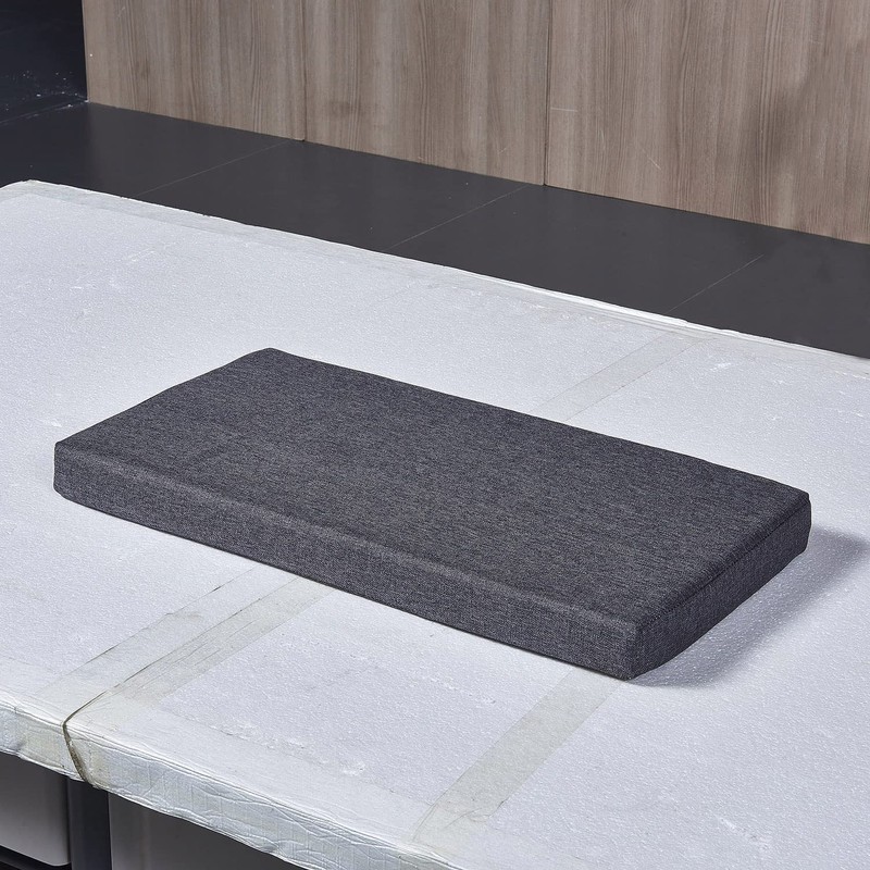 SAMTY Bench Seat Cushions Memory Foam Chair Pads Non-Slip Rubber