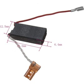 NOQUKA 4 PCS A69 Carbon Brushes,Compatible with Bosch GBH5400 GBH5-38 X GSH38 GBH5-40D A69,Bosch Motor Carbon Brush Replacement Part 1617014135