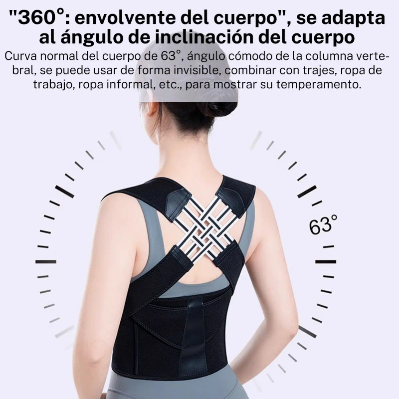 Chaleco Corrector De Postura Ortopédico Lumbar Unisex