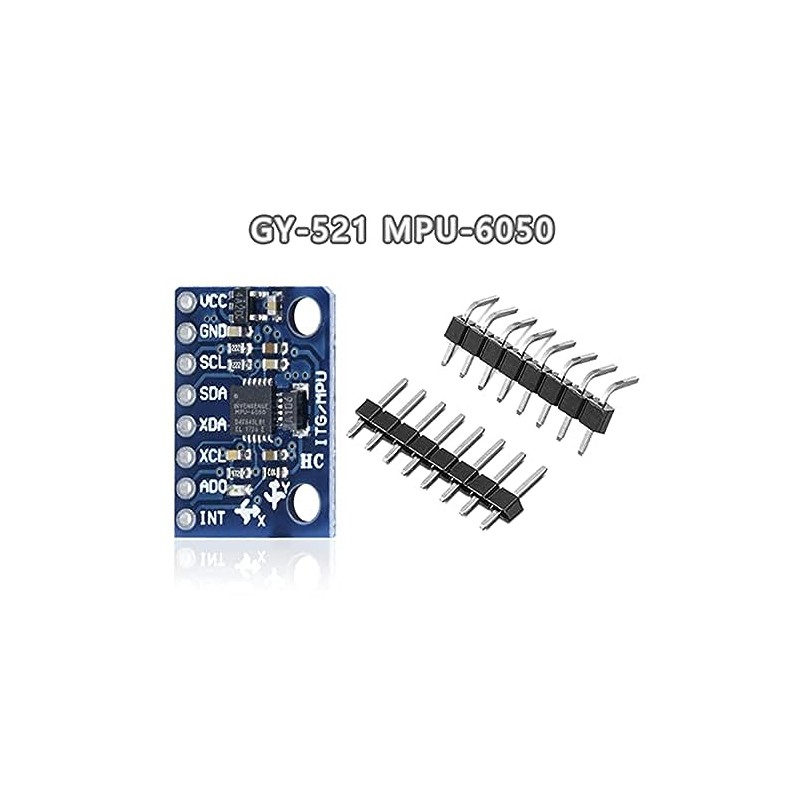 FORIOT 3pcs GY-521 MPU6050 3-Axis Accelerometer Gyro Module MPU-6050 6