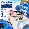 Kids Polarized Swim Goggles for Ages 4–16 – Anti-Fog Wide