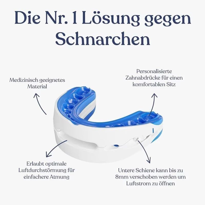 Dabeto Snoring & Protrusion Splint, Anti Snoring Stopper, Anti Snoring