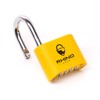 Rhino Lock Secure Lock - Yellow 4 Digit Combination Padlock
