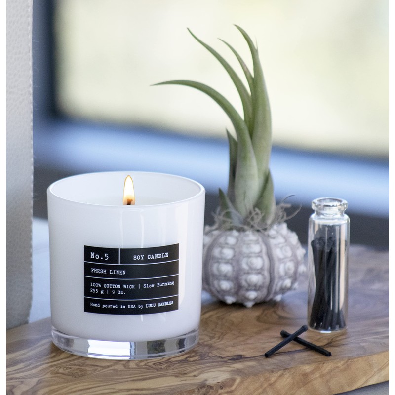 Lulu Candles | Lemon & Vanilla Bean | Luxury Scented