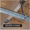 Highcraft PLTG12-20 Ceiling Flange; Hanger Plate for 1/2 in. Threaded