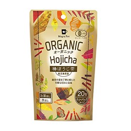 Mug&Pot Organic Roasted Roasted Green Tea (2 g x 20 Packs)