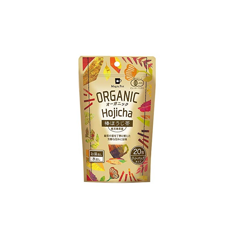 Mug&Pot Organic Roasted Roasted Green Tea (2 g x 20