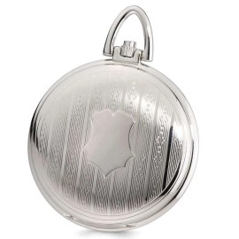 Charles Hubert White Dial Pocket Watch w/ Shield