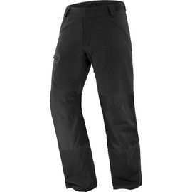 Salomon Men's Transfer Puff Alpine Ski Pants, DEEP Black, M