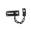 QCAA Solid Brass Chain Door Guard, with 9 Links Steel Chain, Oil Rubbed Bronze US10B, 1 Pack