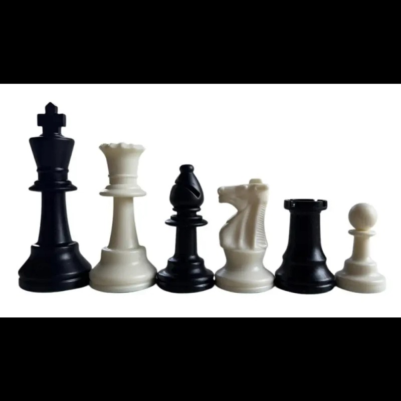 Chess Gorilla Triple Weighted Club Special Plastic Chess Set -