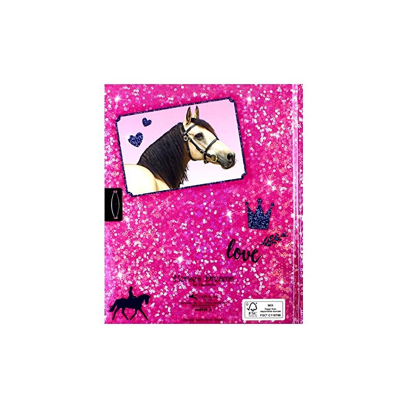 Horses Dreams Pink Secret Diary