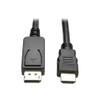 Tripp Lite P582-006-V2 DisplayPort 1.2 to HDMI 4K Adapter Cable,