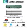 Collapsible Rain Barrel Water Collection System - 100 Gallon Portable