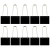 10pcs Mini Chalkboard Bottle Keeper Bottle Name Plates Solid |