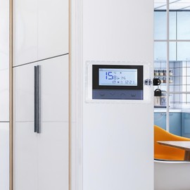 Thermostat Lock Box Cover with Key, Transparent Large Thermostat Lock Box Plastic Cover Guard(transparent)