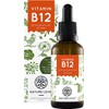 Nature Love® Vitamin B12 Drops Vegan in 50 ml (1700 Drops). Both active B12 shapes: Methyl & Adenosylcobalamine Vegan, highly bioavailable and made in Germany.