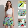 80s 90s Tennis Golf Skirts with Pockets - Retro High