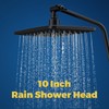WRISIN 10 Inch Rain Shower Head with Handheld Spray, 7-Function