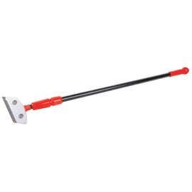 Performance Tool W7521 32 to 55-Inch Telescoping Multi-Purpose Scraper - Extendable Steel Shaft, Aluminum Head, Uses Standard Snap Blades for Light Duty Scraping