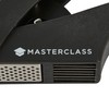 MasterClass Master Class Knoblauchpresse mit Schneidkammer, Nylon, Schwarz, 21 x