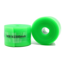 2 Pack Bike Tire Liners, Ultra Durable 1mm TPU Inner Tube Protectors for Fat Bikes/Mountain Bikes, Compatible with 12"-29" x 1.5-2.3C Tires, Puncture Proof Shield Against Nails/Thorns/Glass