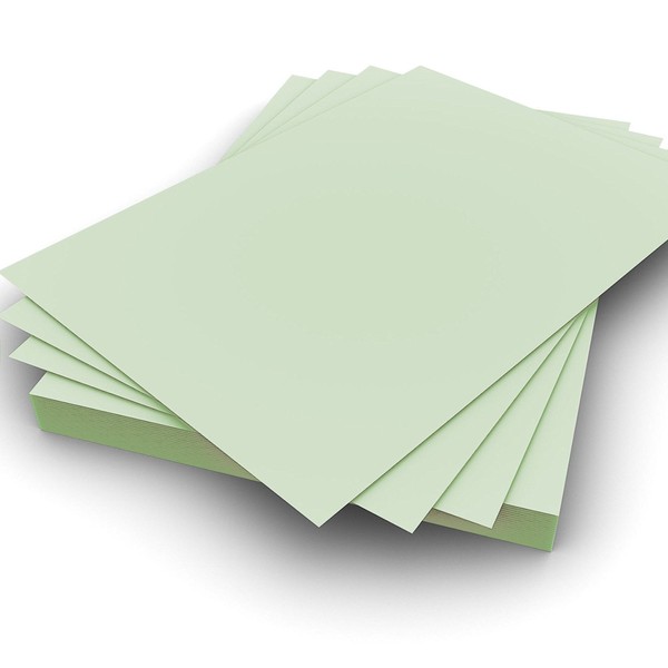 Party Decor A5 75gsm Plain Pastel Green smooth paper Pack of 400 Perfect Printing on and general office use
