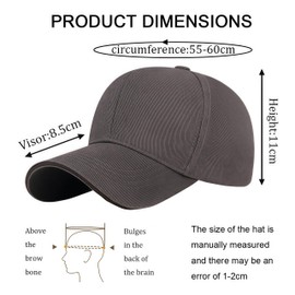 YKDLLF Baseballkappe zum Geburtstagsgeschenke für Männer Geschenke Unisex Baseball Cap Vintage Look verstellbar 6-Panel Cappy in Washed Optik mit gebogenem Schirm