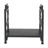 Sking Firewood Rack Holder Metal Outdoor Indoor Log Storage Bin
