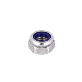 Locking Nuts M6 Pack of 10 DIN 985 Stainless Steel Nuts Stop Nuts Clamping Nuts Self-Locking Hex Nuts Low Shape