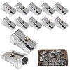 24 Pcs Metal Pencil Sharpeners, One Hole Handheld Pencil Sharpener,