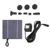 1.4W Solar Powered Panel Submersible Water Panel Fountain Pump Pond