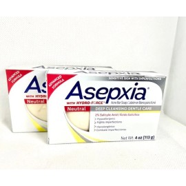 Asepxia Neutral Deep Cleansing Gentle Care ( 2 Pack ) 4 each/ Jabon en Barra par